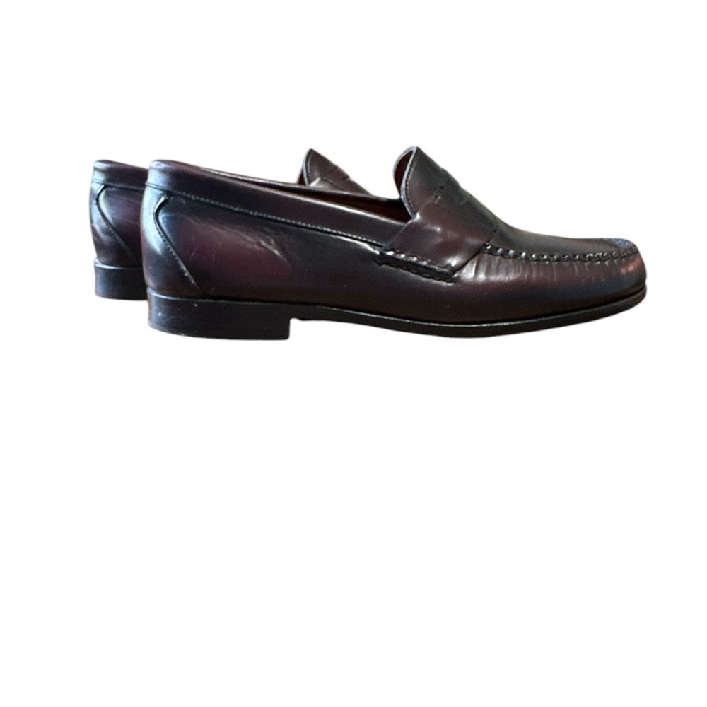 Classic Allen Edmonds Walden Leather Penny Loafers 10